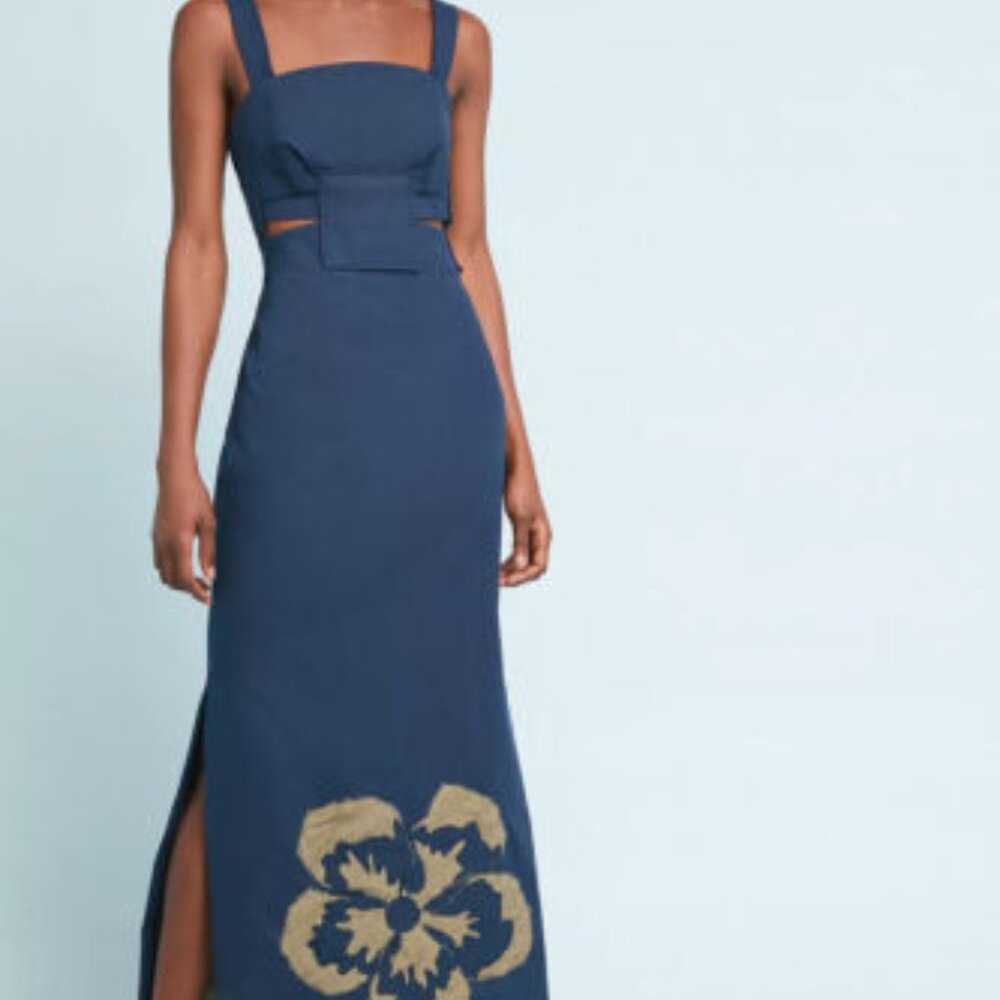 ANTHROPOLOGIE SUSSA MAUI CRUISE MAXI DRESS